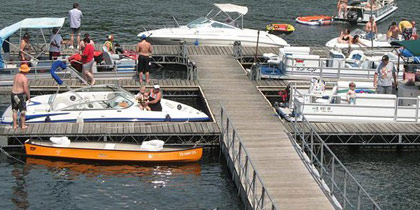 Lakeview Marina Boat Dock