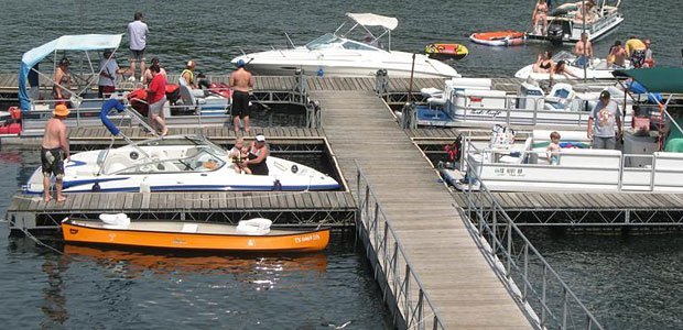 Lakeview Marina Boat Dock